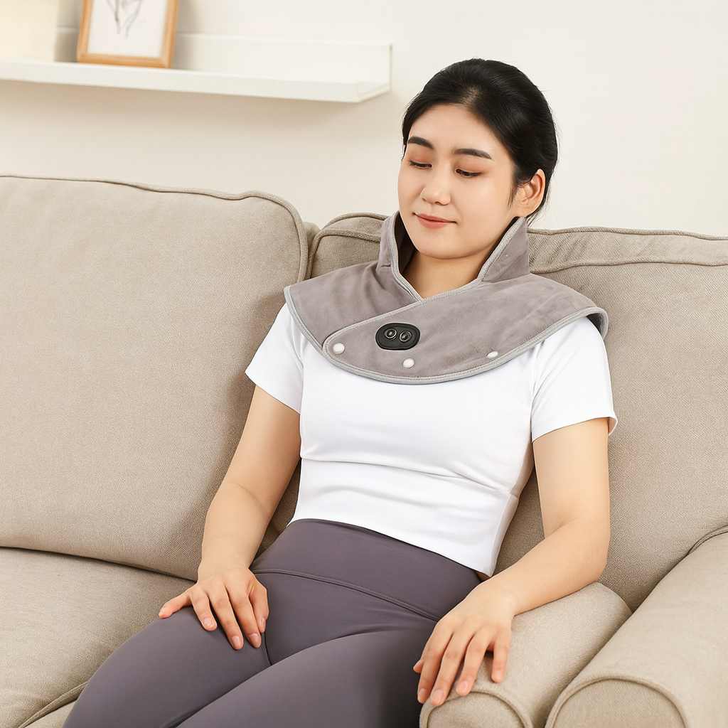 Écharpe Chauffante Cervicale