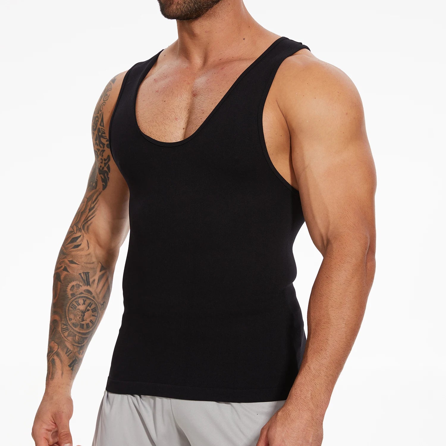 T-shirt correcteur de posture Homme