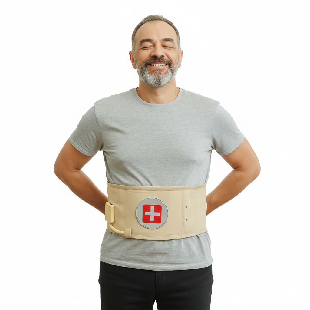 Ceinture Lombaire Gonflable - Soulagement Bas Du Dos