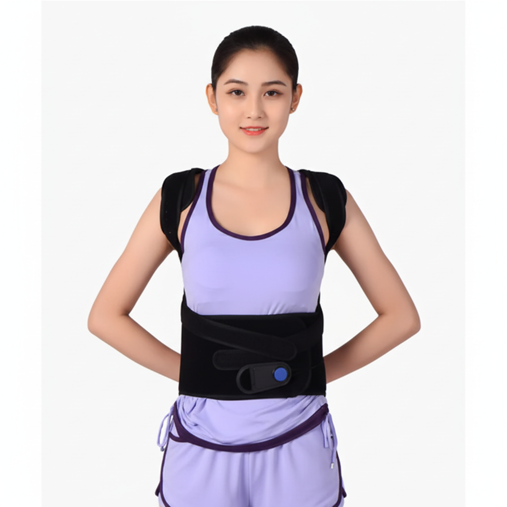 Correcteur De Posture À Poulies Ajustable – Dos Droit Et Alignement Naturel