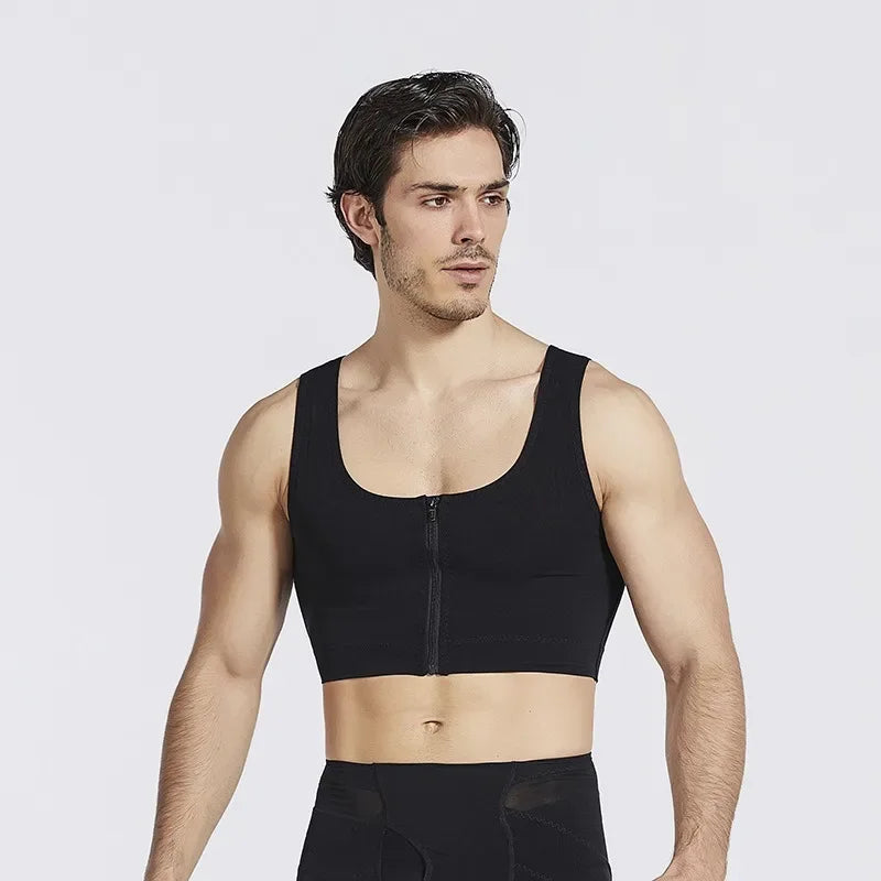 Débardeur Correcteur de Posture & Compression Homme
