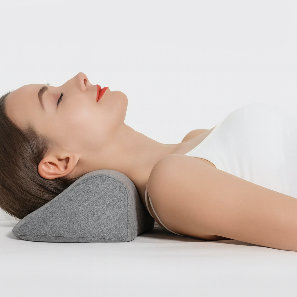 Oreiller Cervical Mémoire de Forme & Alignement du Cou